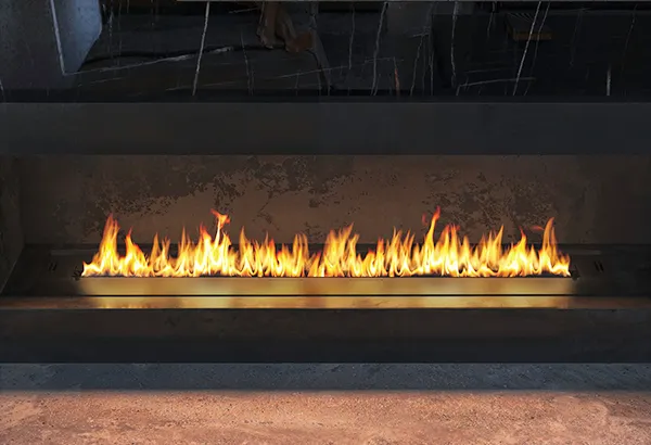 INFIRE BURNER ETRONIC BASIC 1800 - biokominek stworzony do zabudowy