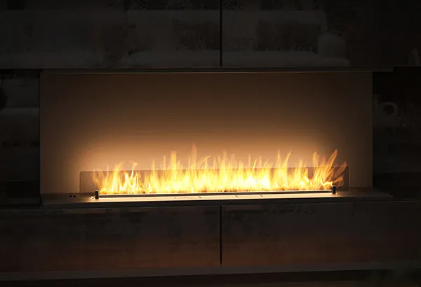 INFIRE ETRONIC BASIC C 1400 - trójstronny biokominek do zabudowy